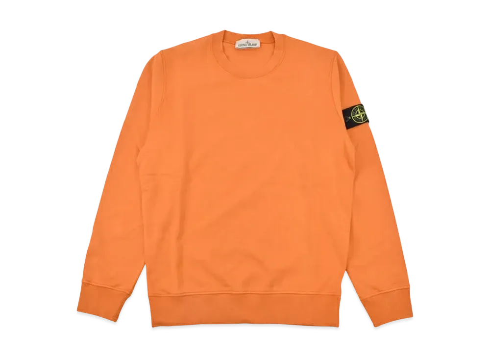 Stone Island 63051 Cotton Fleece "Orange" 801563051