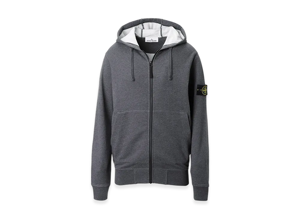 Stone Island Zip-Up Parka 64251 "Melangedarkgrey"