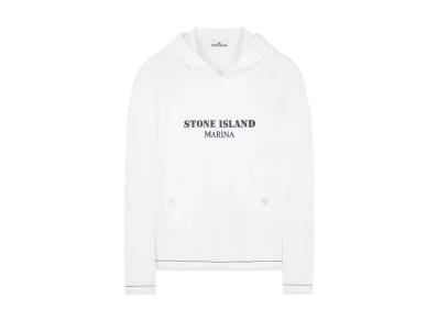 Stone Island 615X2 Stone Island Marina Old Treatment "White"