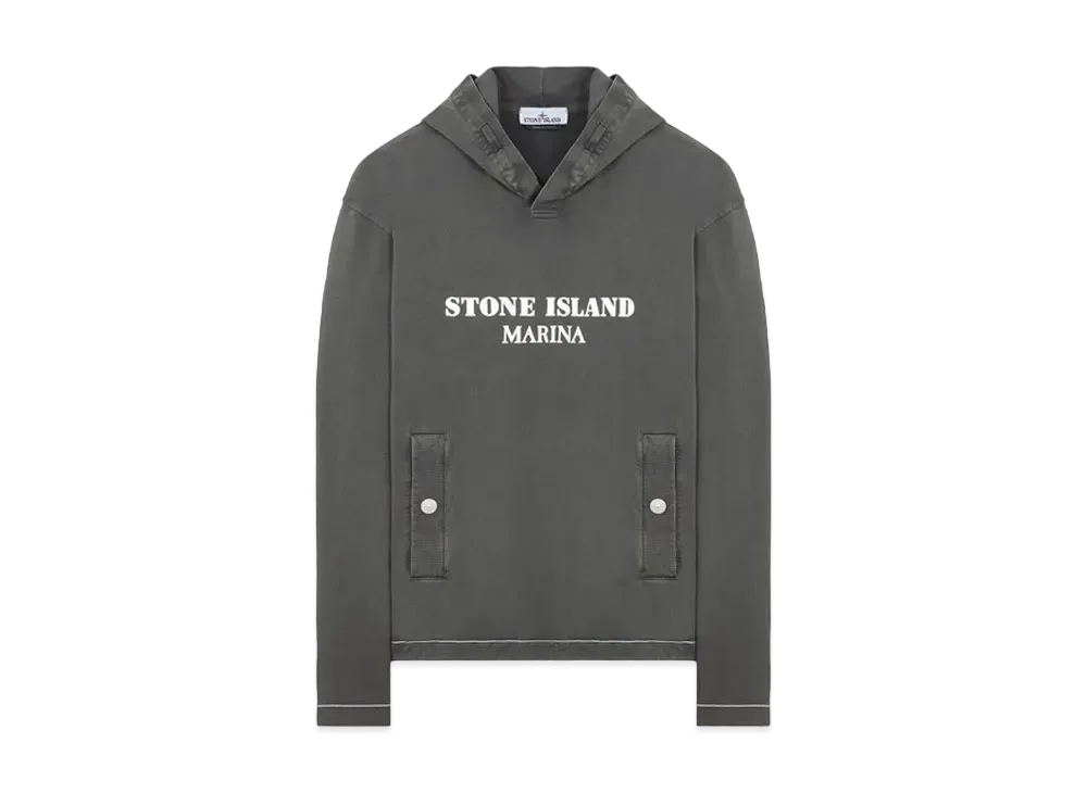 Stone Island 615X2 Stone Island Marina Old Treatment "Steel Grey"