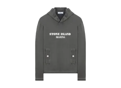 Stone Island 615X2 Stone Island Marina Old Treatment "Steel Grey"