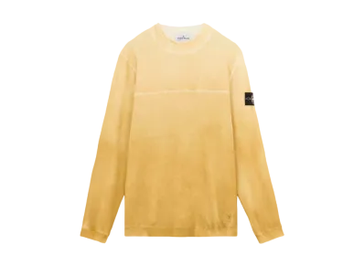 Stone Island 657T3 Recycled And Organic Cotton Jersey Oxide Spray "Mustard"