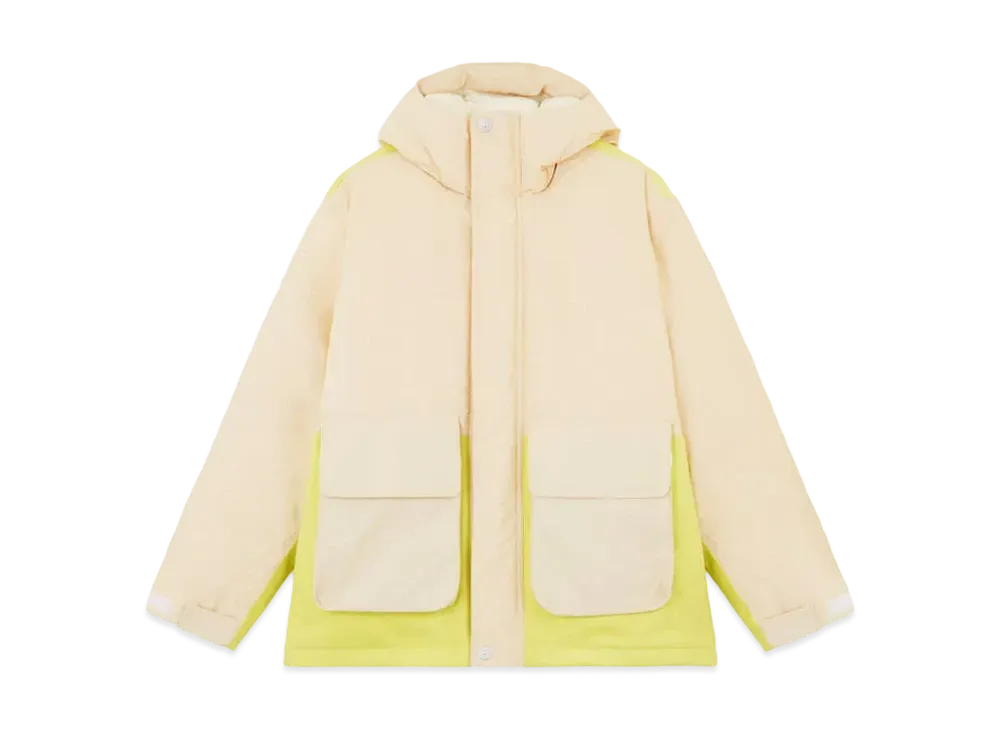 Stone Island 443X3 Panno Resinato With Plated Reflective Stone Island Marina "Yellow"