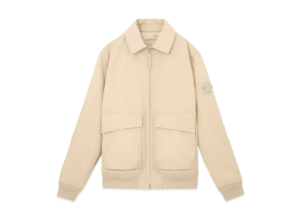 Stone Island 420F1 Weatherproof Cotton Canvas_Stone Island Ghost "Beige"