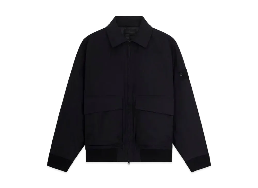 Stone Island 420F1 Weatherproof Cotton Canvas_Stone Island Ghost "Black"