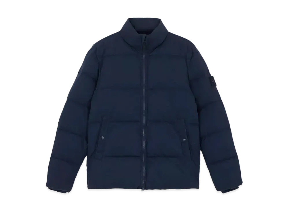 Stone Island 453F3 Wool Twill Down-TC_Stone Island Ghost "Navy Blue"