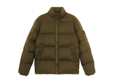 Stone Island 453F3 Wool Twill Down-TC_Stone Island Ghost "Military Green"