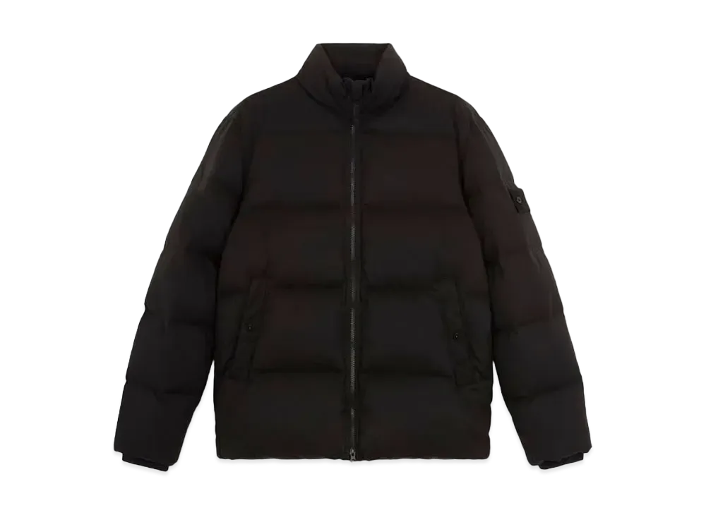 Stone Island 453F3 Wool Twill Down-TC_Stone Island Ghost "Black"