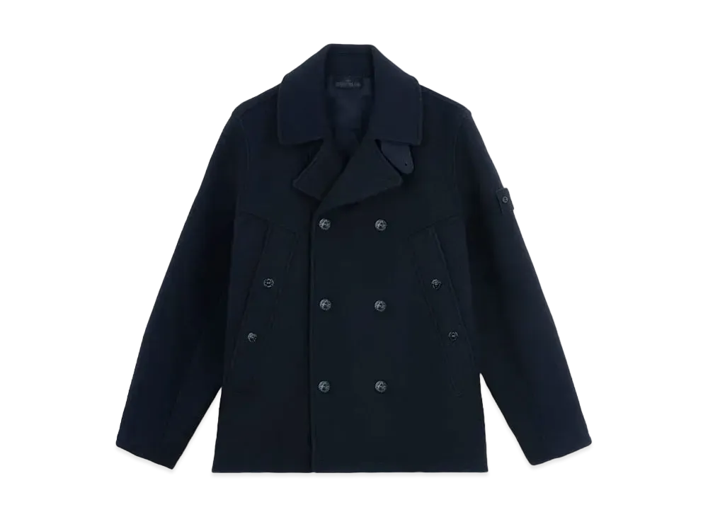 Stone Island 441F5 Heavy Melton_Stone Island Ghost "Navy Blue"