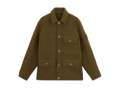 Stone Island 455F5 Heavy Melton_Stone Island Ghost "Military Green"