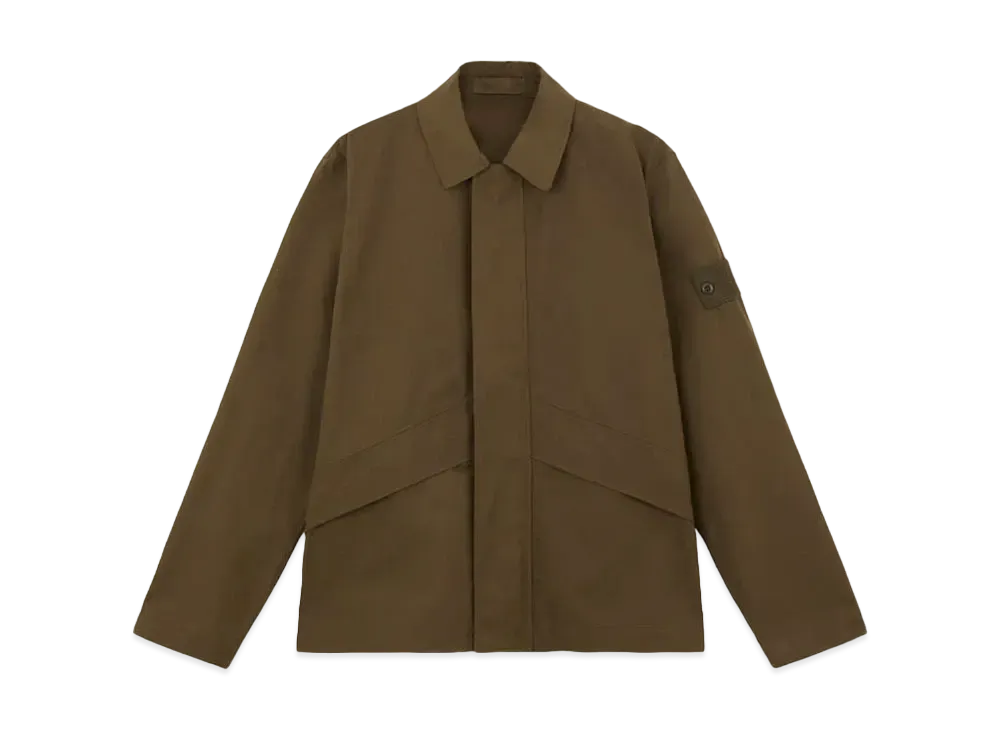 Stone Island 107F1 Weatherproof Cotton Canvas_Stone Island Ghost "Military Green"