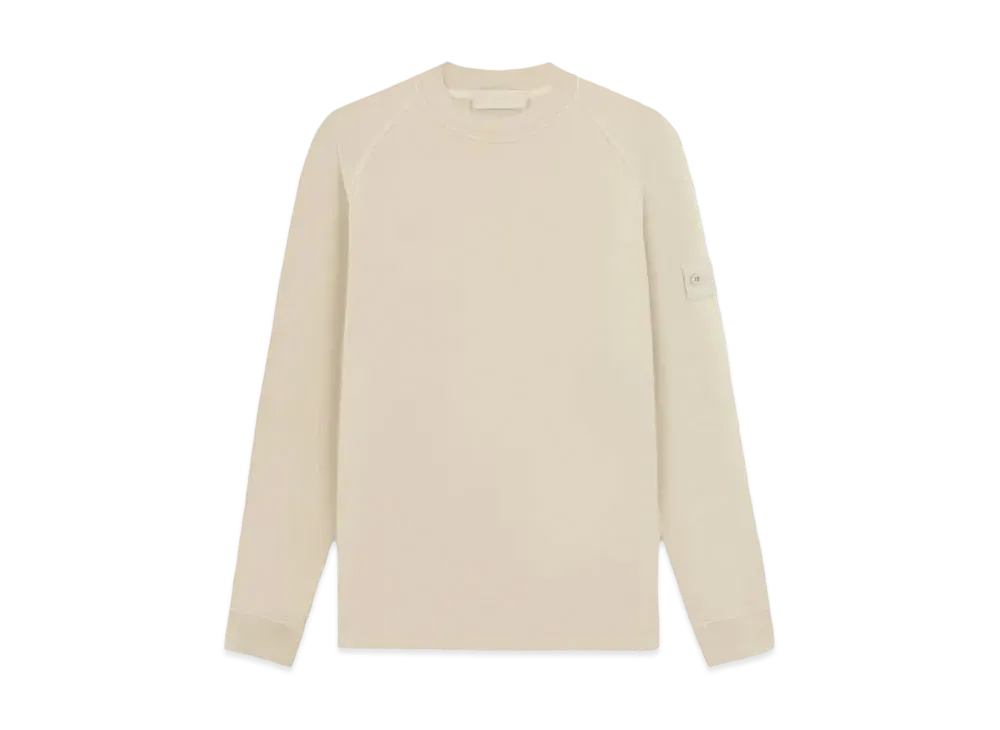 Stone Island 629F7 Stretch Organic Cotton Fleece_Stone Island Ghost "Beige"