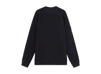 Stone Island 629F7 Stretch Organic Cotton Fleece_Stone Island Ghost "Navy Blue"