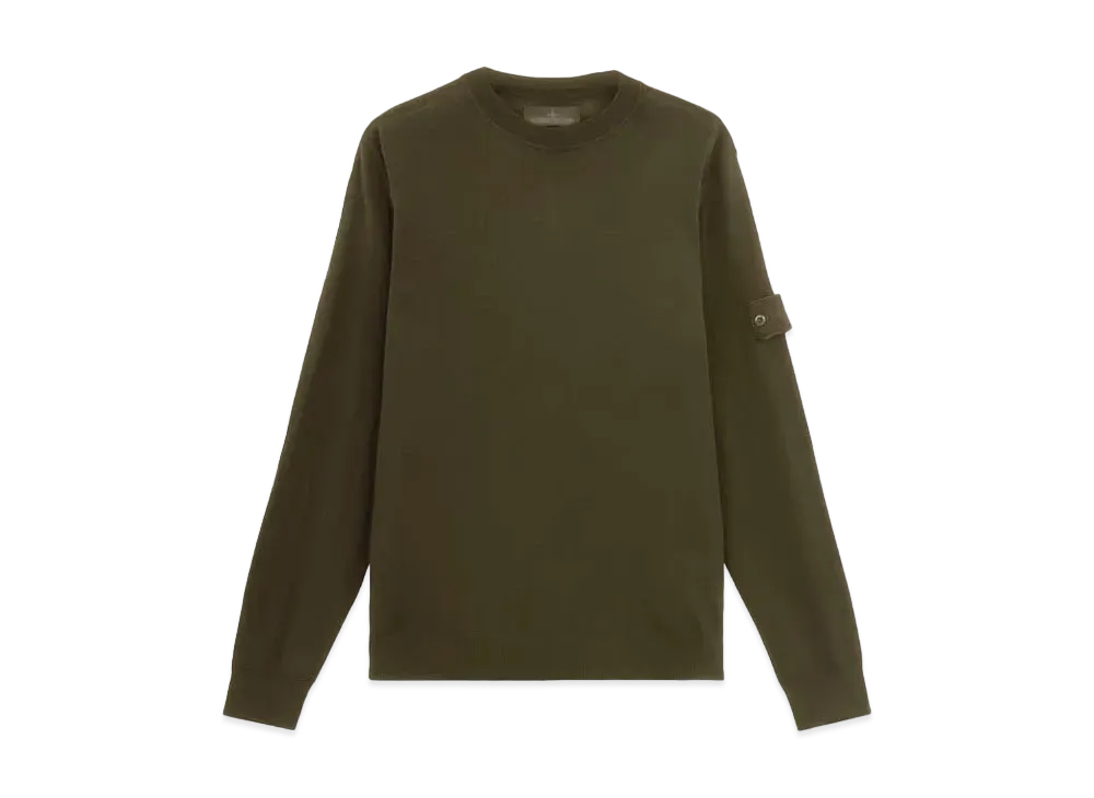 Stone Island 566FC Light Pure RWS Wool_Stone Island Ghost "Military Green"