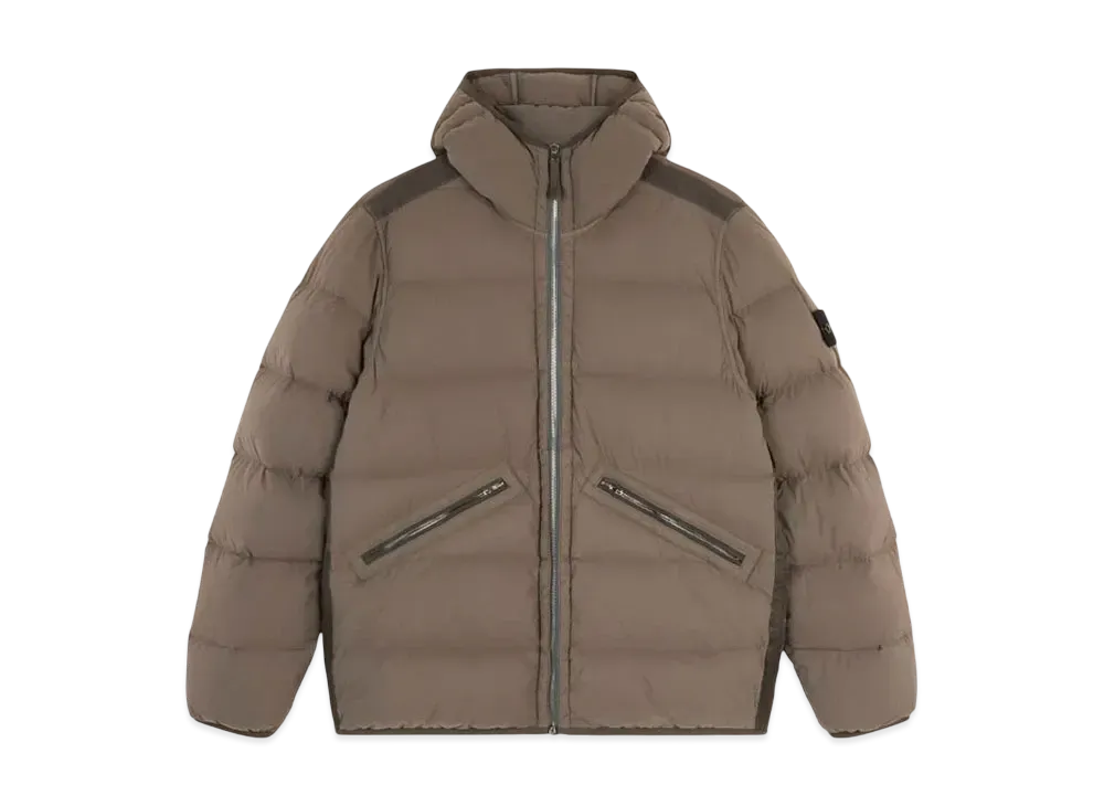 Stone Island 43128 Seamless Tunnel Nylon Down -TC "Walnut Brown"