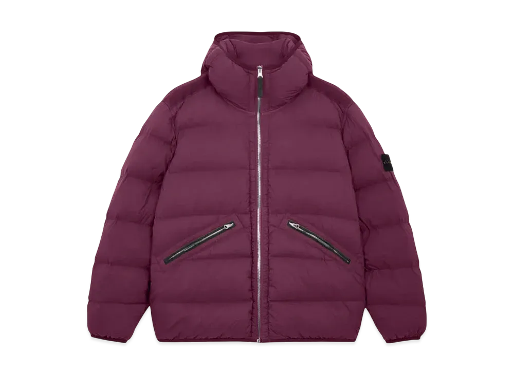 Stone Island 43128 Seamless Tunnel Nylon Down -TC "Burgundy"