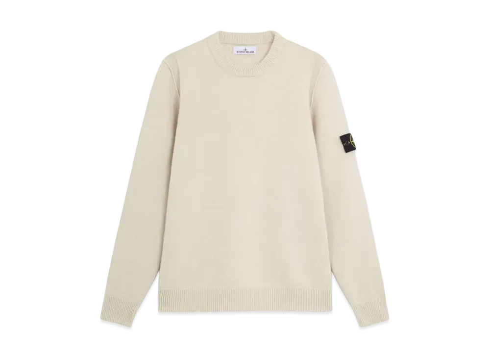 Stone Island 508A3 Lambswool "Off White"