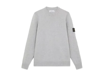 Stone Island 508A3 Lambswool "Dust Grey Melange"
