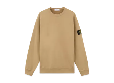 Stone Island 62420 Brushed Organic Cotton Fleece "Biscuit"