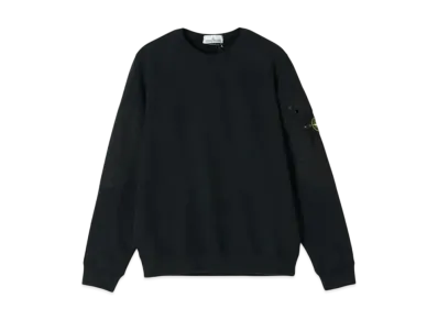 Stone Island 63920 Brushed Organic Cotton Fleece "Black" 811563920