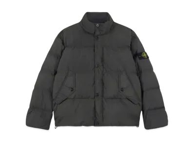 Stone Island 40123 Crinkle Reps R-NY "Lead Gray"