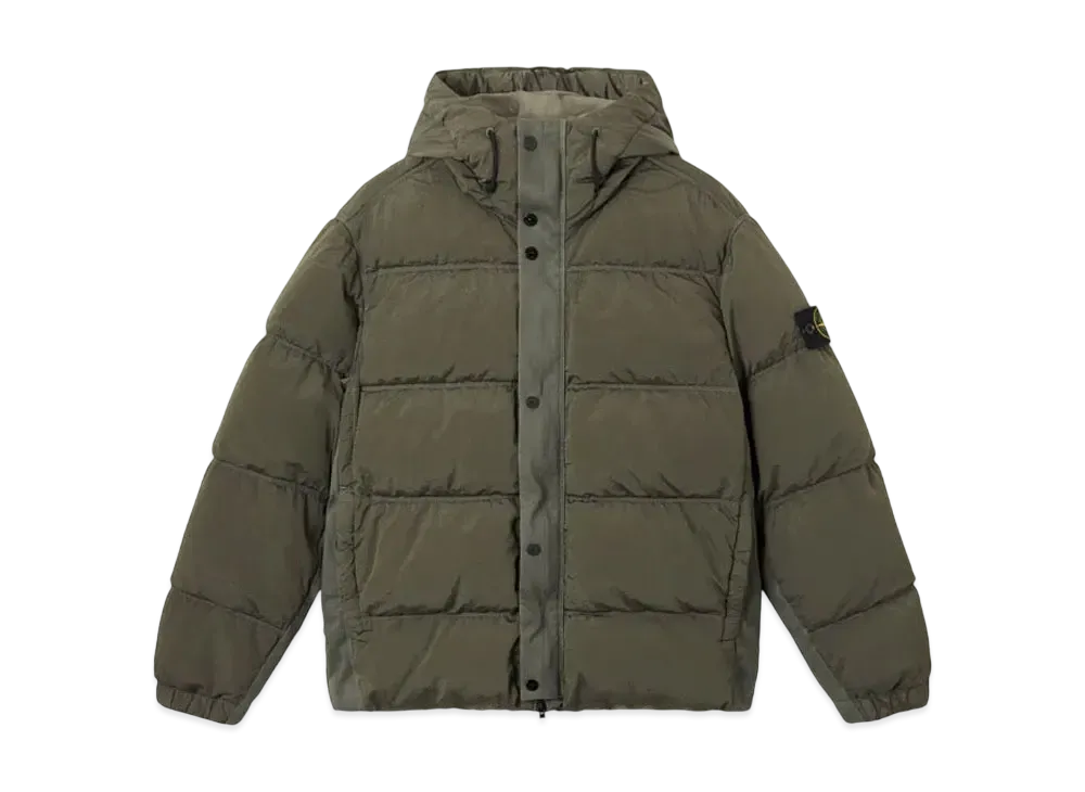 Stone Island 41419 Nylon Metal In Econyl "Musk Green"