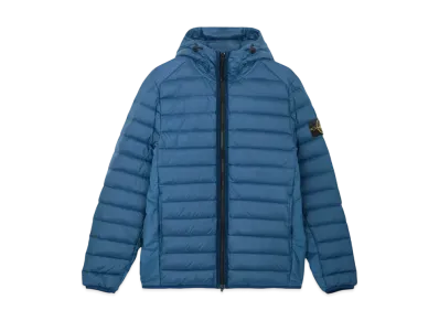 Stone Island 40324 Loom Woven Chambers Recycled Nylon Down-TC "Avio Blue"