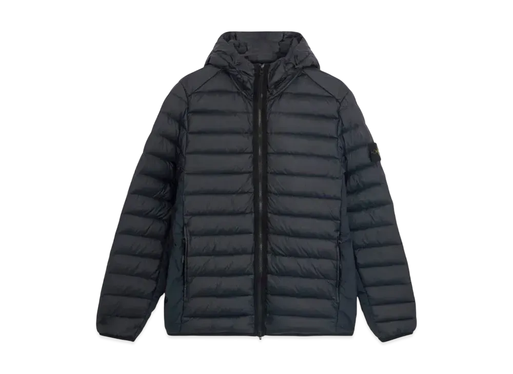 Stone Island 40324 Loom Woven Chambers Recycled Nylon Down-TC "Navy Blue"