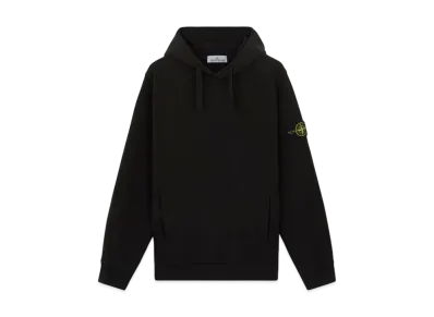Stone Island 60820 Brushed Organic Cotton Fleece "Black"