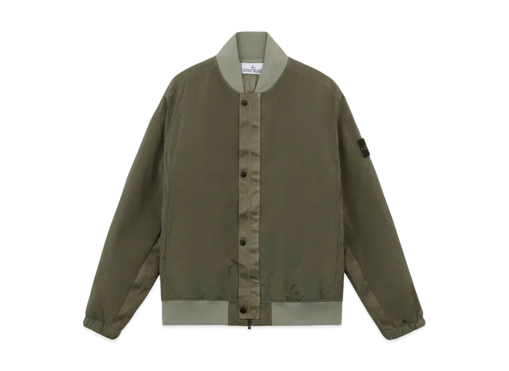 Stone Island 44919 Nylon Metal In Econyl "Musk Green"