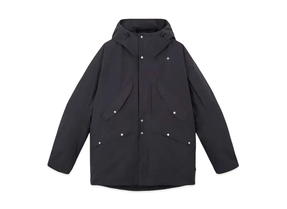 Stone Island 412G1 3L Gore-Tex Made With Recycled Bionic Polyester Face Stone Island Stellina "Lead Gray"