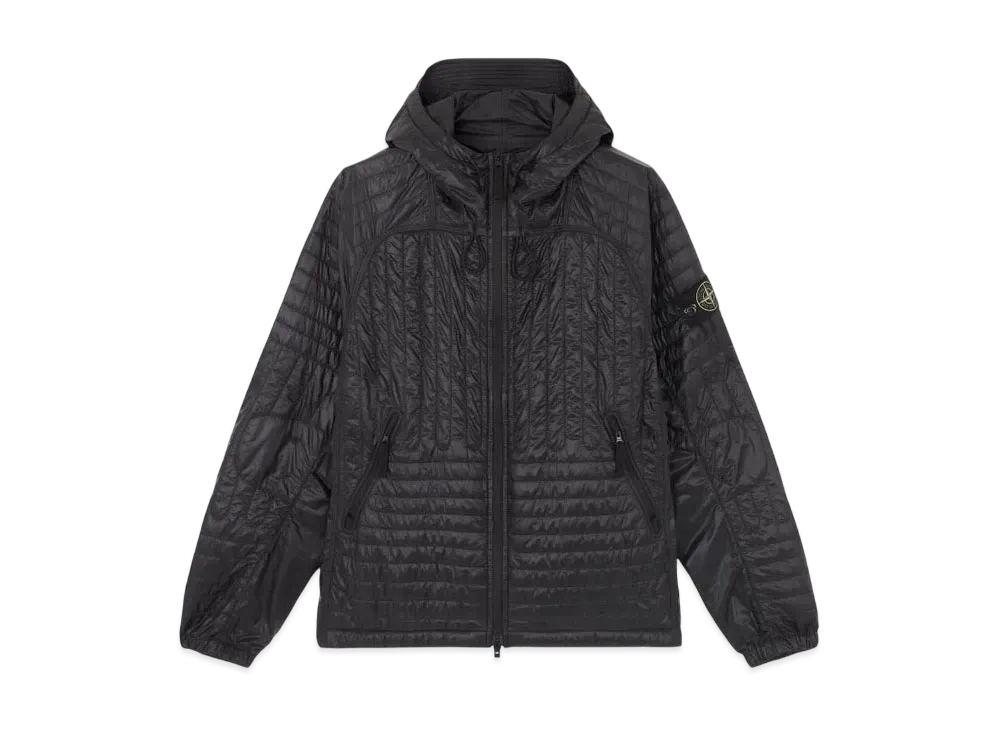 Stone Island 43232 Pertex Quantum Made From Netplus With Primaloft Insulation Technology "Black"