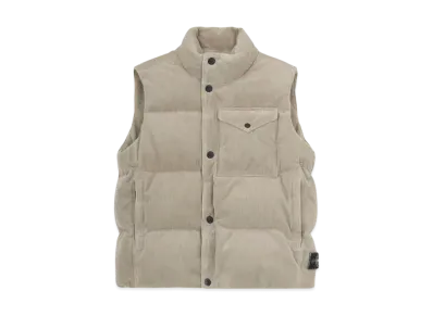 Stone Island G20RT Organic Corduroy 800 Down Dust Colour Frost Finish "Biscuit"