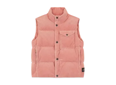 Stone Island G20RT Organic Corduroy 800 Down Dust Colour Frost Finish "Orange"