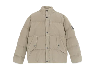 Stone Island 482RT Organic Corduroy 800 Down Dust Colour Frost Finish "Biscuit"