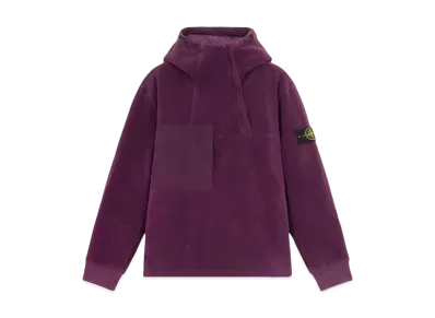 Stone Island 42753 Cotton Pile With Nylon-TC "Burgundy"