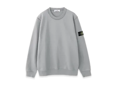 Stone Island Sweatshirt 6100044 Organic Cotton Fleece "Pearlgrey"