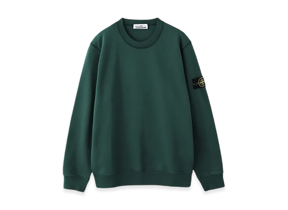 Stone Island Sweatshirt 6100044 Organic Cotton Fleece "Bottlegreen"