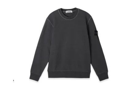 Stone Island Sweatshirt 6100044 Organic Cotton Fleece "Melangedarkgrey"