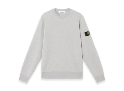 Stone Island 6100044 Organic Cotton Fleece "Dust Grey Melange"