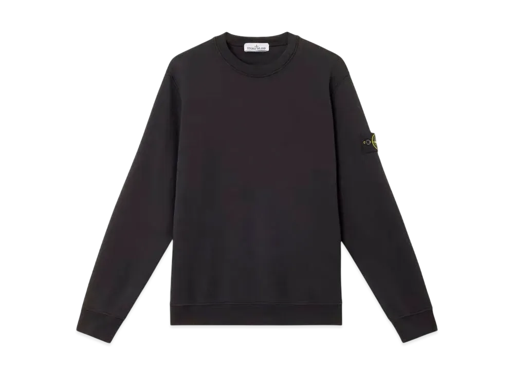 Stone Island 6100044 Organic Cotton Fleece "Black"