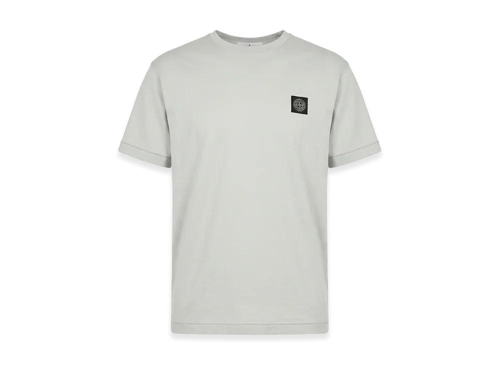 Stone Island Compass Logo Crewneck S/S T-Shirt "Gray"