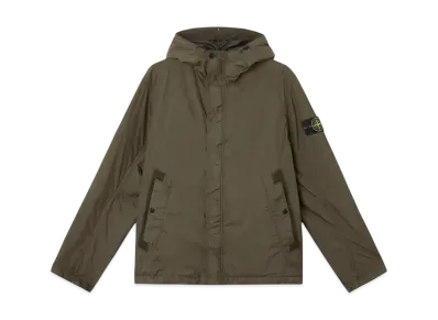 Stone Island 4100092 Crinkle Reps R-NY "Military Green"
