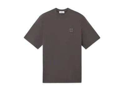 Stone Island 2100034 Combed Organic Cotton Jersey "Charcoal Gray"