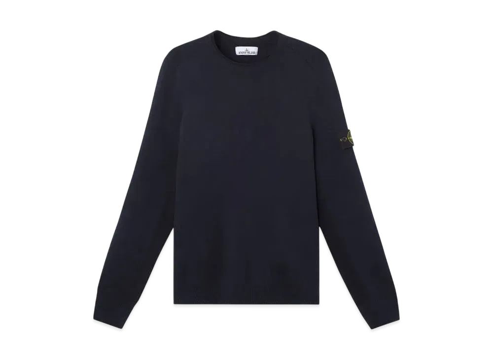 Stone Island 5100005 Gauzed Effect Soft Organic Cotton And Nylon "Navy Blue"
