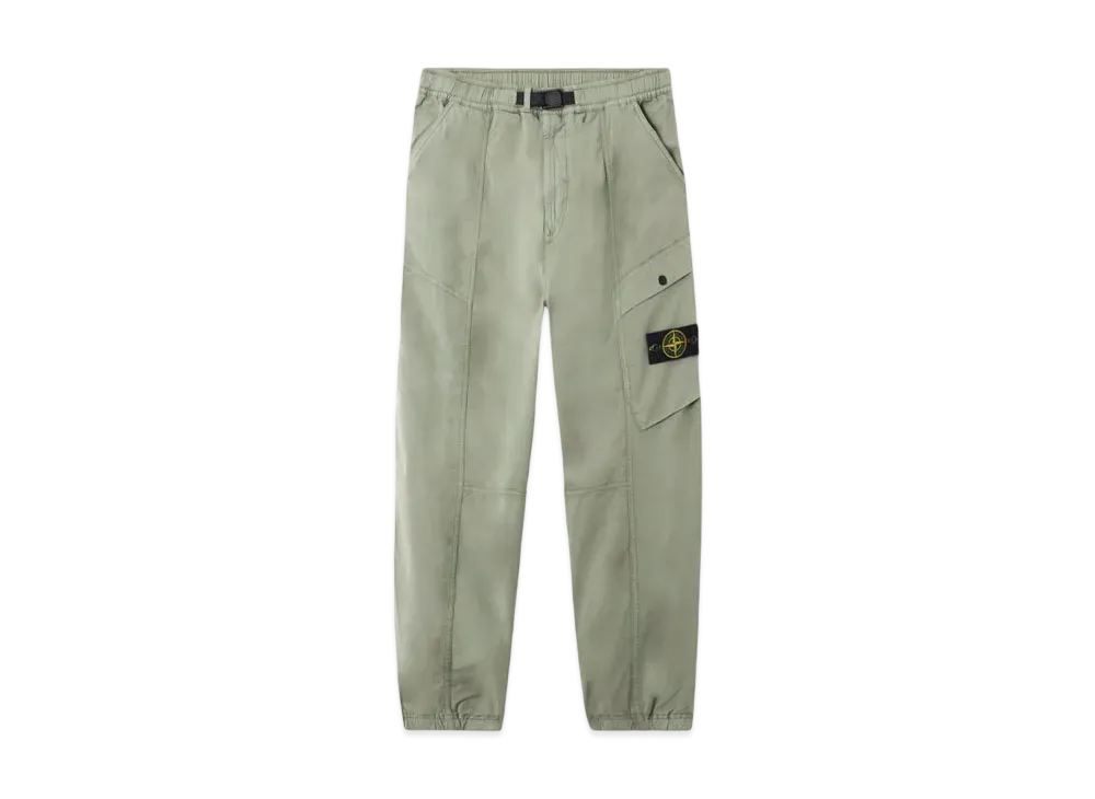 Stone Island 3100016 Supima Cotton Twill Stretch-TC "Sage Green"