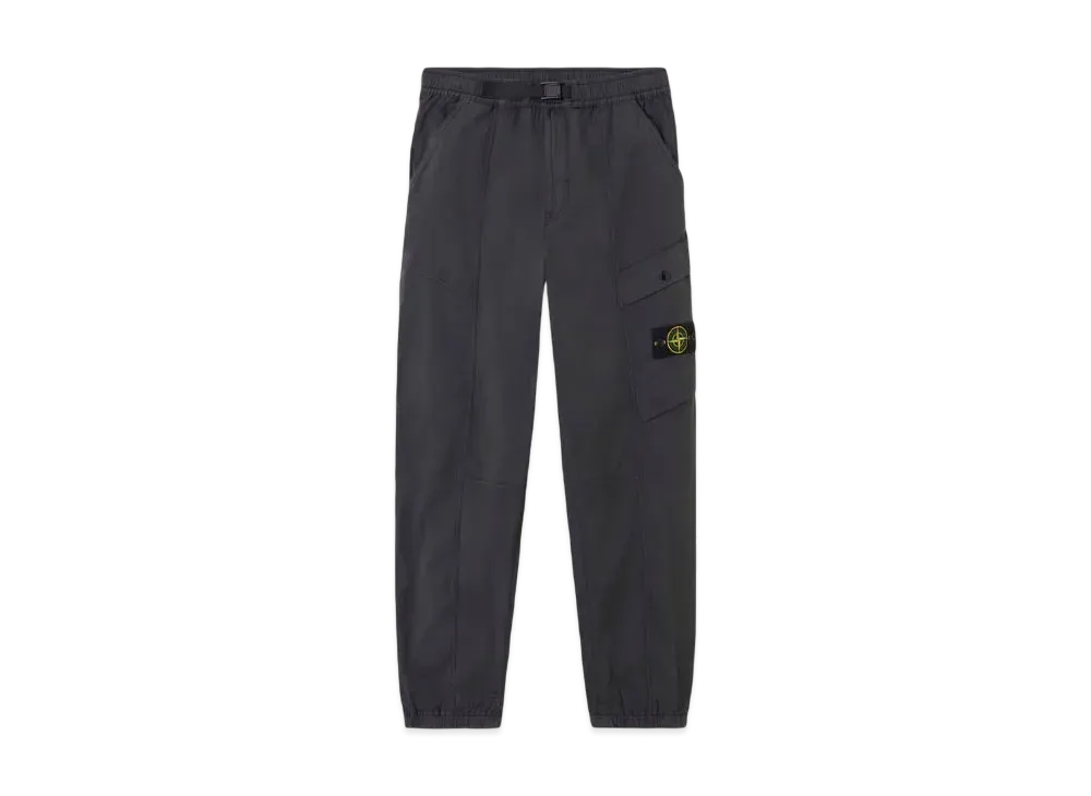 Stone Island 3100016 Supima Cotton Twill Stretch-TC "Desert Brown" "Charcoal Gray"