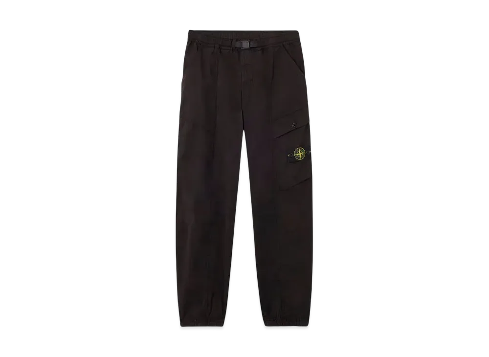 Stone Island 3100016 Supima Cotton Twill Stretch-TC "Black"
