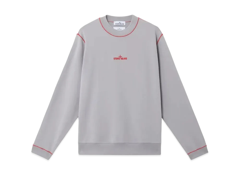 Stone Island 6100001 Cotton Fleece "Gray"