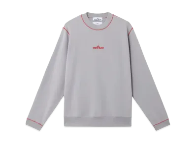 Stone Island 6100001 Cotton Fleece "Gray"